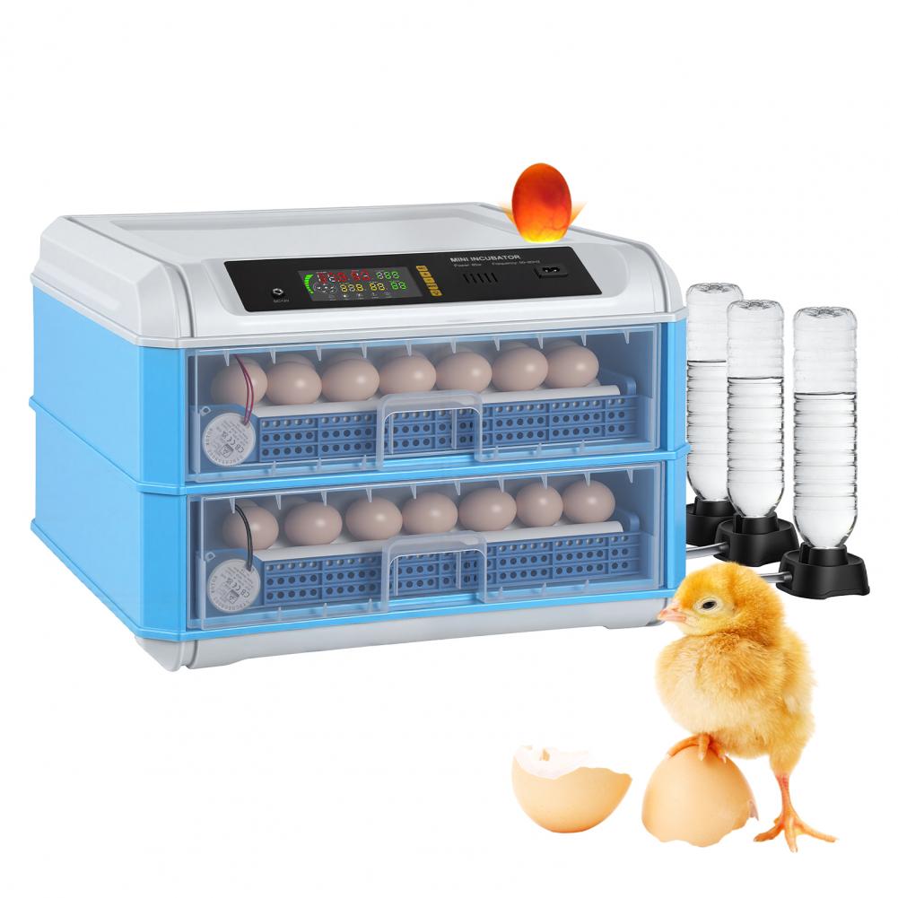 Poultry Incubator - 120 Egg Incubators, Large Automatic Egg
