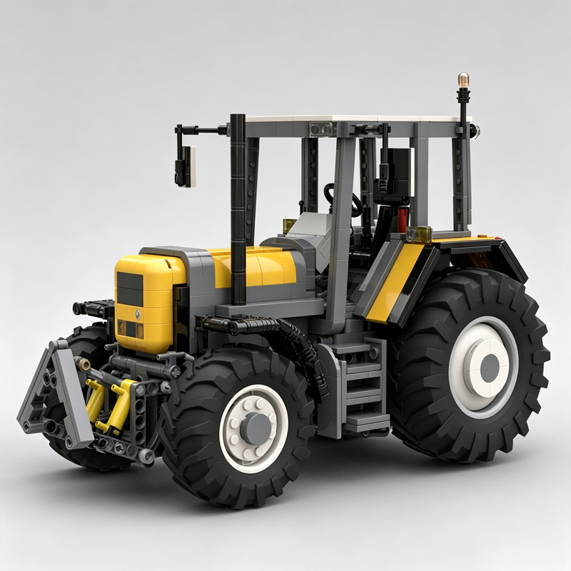 Farm Tractor MOC Model Agricul - Agriculture Farming Education ulasan dan harga