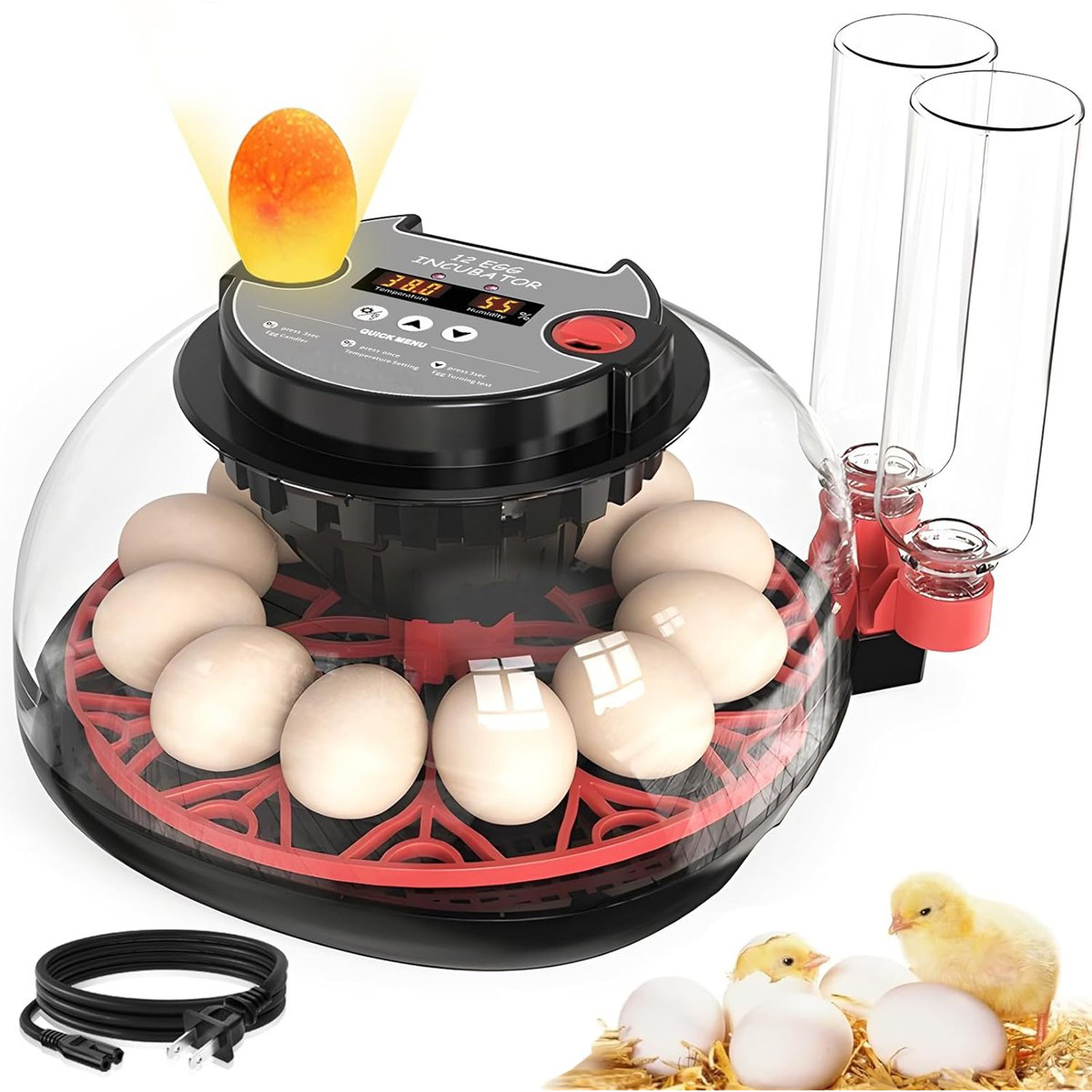 12 Egg Incubator Automatic Tur - Poultry Incubator ulasan dan harga