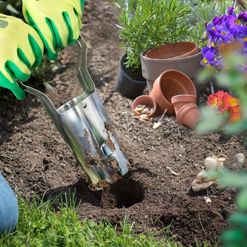 1-5PCS Handle Seedling Transpl - Vegetable Transplanter ulasan dan harga