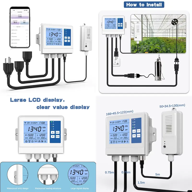 Smart Climate Controller Wifi  - Agriculture Farming Usa ulasan dan harga
