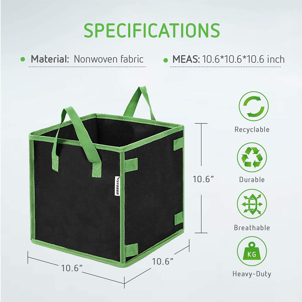 4/5/7/10 Gallon Non-woven Fabr - Vegetable Transplanter ulasan dan harga
