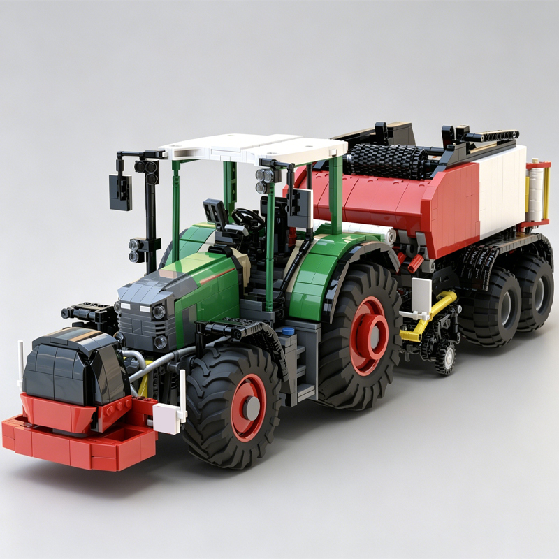 NEW Green Farm Tractor With Re - Agriculture Farming Education ulasan dan harga